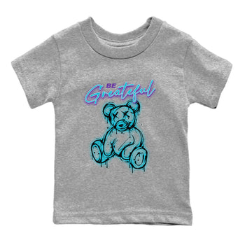 Air Jordan 6 Retro Aqua Sneaker Match Tees Be Greatful Sneaker Tees Air Jordan 6 Retro Aqua SNRT Sneaker Release Tees Kids, Youth, Baby Clothing Heather Grey 2