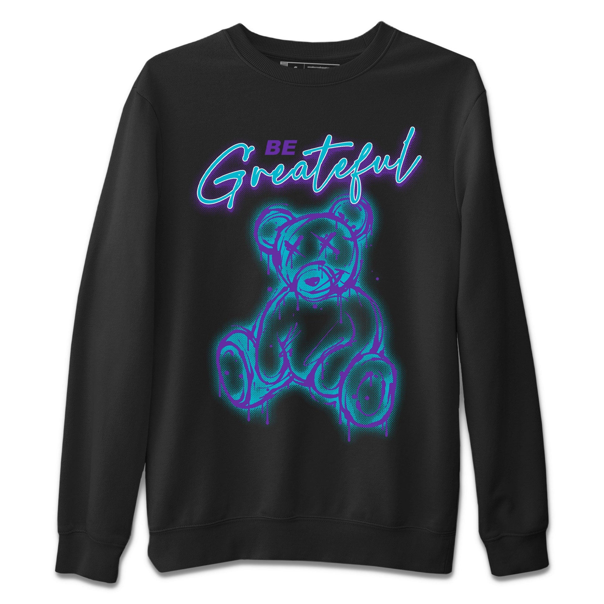 Air Jordan 6 Retro Aqua Sneaker Match Tees Be Greatful Sneaker Tees Air Jordan 6 Retro Aqua SNRT Sneaker Release Tees Short Sleeve T-Shirt Black 2