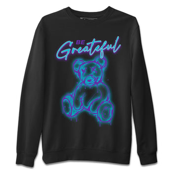 Air Jordan 6 Retro Aqua Sneaker Match Tees Be Greatful Sneaker Tees Air Jordan 6 Retro Aqua SNRT Sneaker Release Tees Short Sleeve T-Shirt Black 2