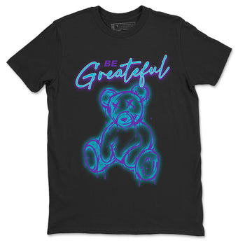 Air Jordan 6 Retro Aqua Sneaker Match Tees Be Greatful Sneaker Tees Air Jordan 6 Retro Aqua SNRT Sneaker Release Tees Short Sleeve T-Shirt Black 2