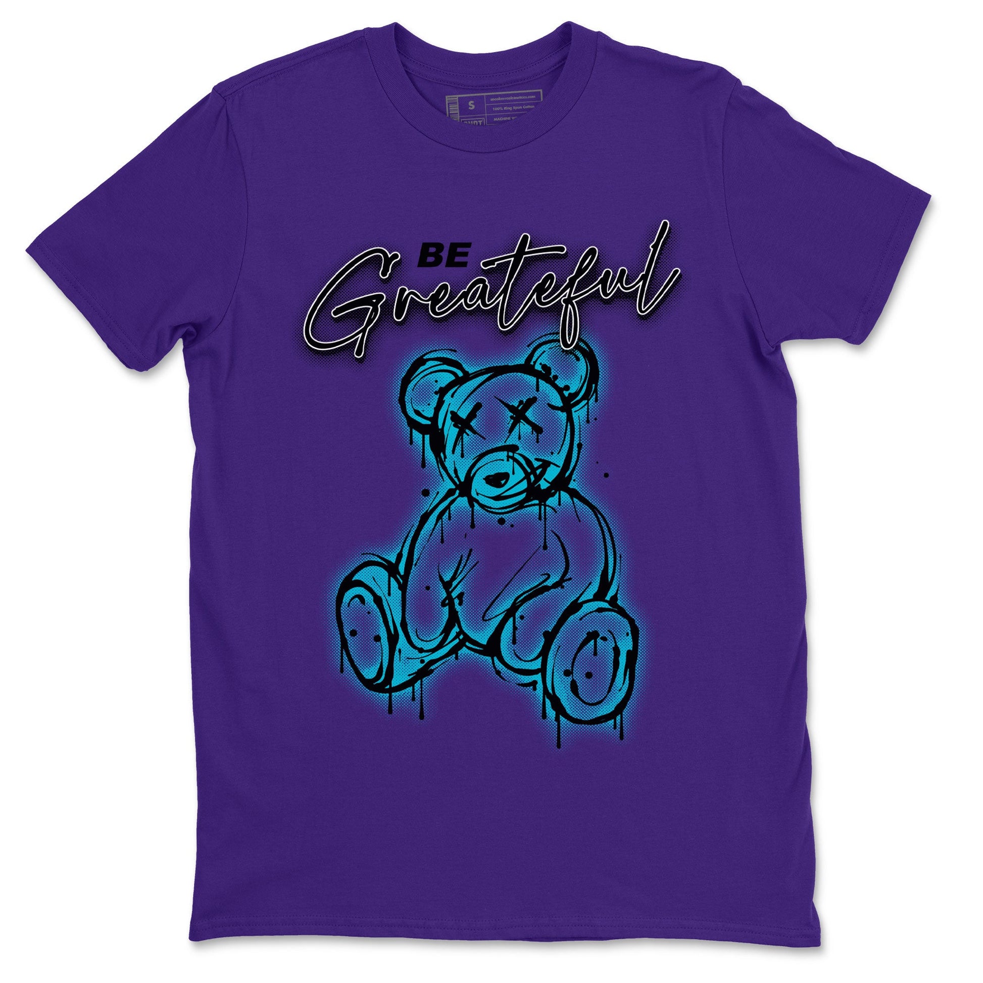 Air Jordan 6 Retro Aqua Sneaker Match Tees Be Greatful Sneaker Tees Air Jordan 6 Retro Aqua SNRT Sneaker Release Tees Short Sleeve T-Shirt Purple 2