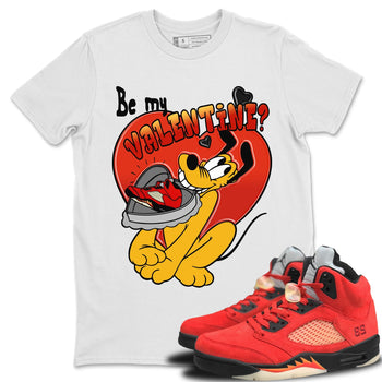 Jordan 5 Mars For Her Sneaker Match Tees Be My Valentine Sneaker Tees Jordan 5 Mars For Her Sneaker Release Tees Unisex Shirts
