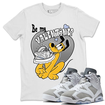 Jordan 6 Cool Grey Sneaker Match Tees Be My Valentine Sneaker Tees Jordan 6 Cool Grey Sneaker Release Tees Unisex Shirts