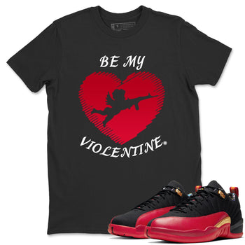 Jordan 12 Super Bowl Sneaker Match Tees Be My Violentine Sneaker Tees Jordan 12 Super Bowl Sneaker Release Tees Unisex Shirts