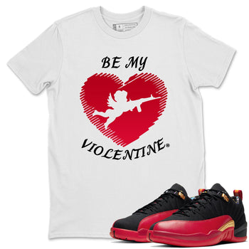 Jordan 12 Super Bowl Sneaker Match Tees Be My Violentine Sneaker Tees Jordan 12 Super Bowl Sneaker Release Tees Unisex Shirts
