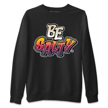 Air Jordan 3 X J Balvin shirt to match jordans Be Salty sneaker tees Air Jordan 3 X J Balvin SNRT Sneaker Release Tees Unisex Black 2 T-Shirt