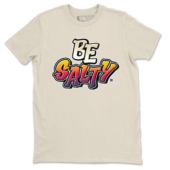 Air Jordan 3 X J Balvin shirt to match jordans Be Salty sneaker tees Air Jordan 3 X J Balvin SNRT Sneaker Release Tees Unisex Natural 2 T-Shirt