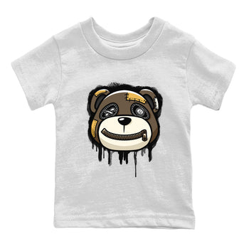 Air Jordan 1 Retro High OG Palomino shirt to match jordans Bear Face sneaker tees Air Jordan 1 Palomino SNRT Sneaker Release Tees Baby Toddler White 2 T-Shirt