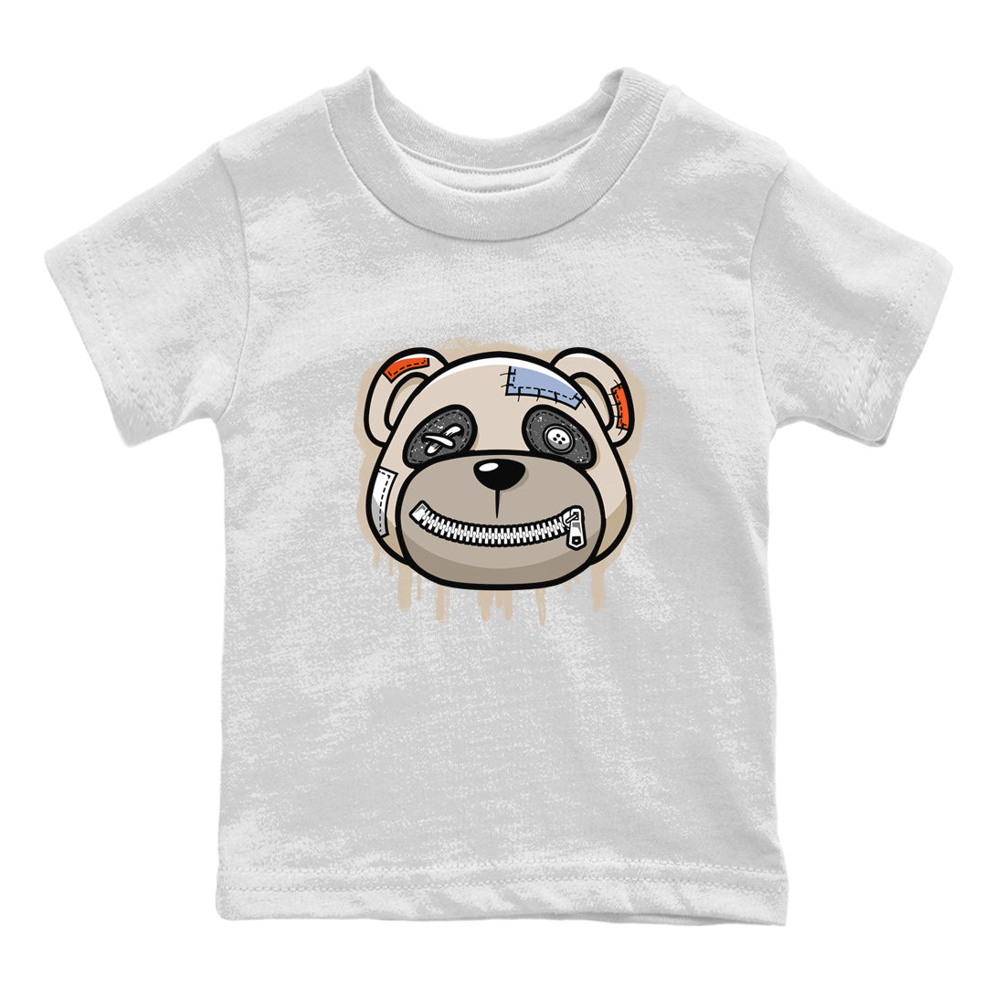 Air Jordan 5 Craft Sneaker Match Tees Bear Face Sneaker Tees Air Jordan 5 Craft Tee Kids Shirts White 2