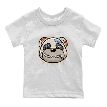 Air Jordan 5 Craft Sneaker Match Tees Bear Face Sneaker Tees Air Jordan 5 Craft Tee Kids Shirts White 2