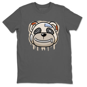 Air Jordan 5 Craft Sneaker Match Tees Bear Face Sneaker Tees Air Jordan 5 Craft Tee Unisex Shirts Cool Grey 2