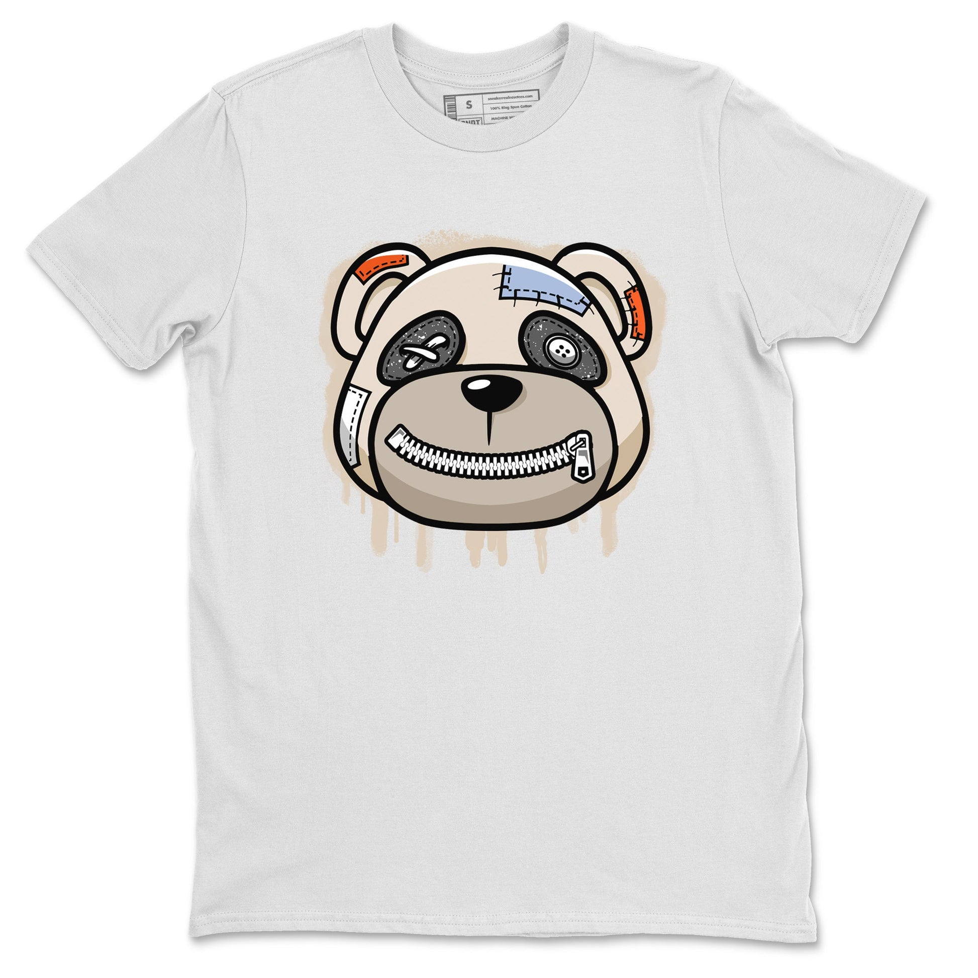 Air Jordan 5 Craft Sneaker Match Tees Bear Face Sneaker Tees Air Jordan 5 Craft Tee Unisex Shirts White 2