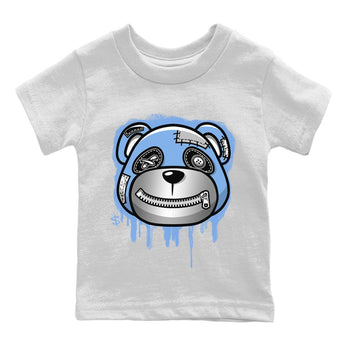 Jordan 5 UNC Sneaker Match Tees Bear Face Sneaker Tees Jordan 5 UNC Sneaker Release Tees Kids Shirts