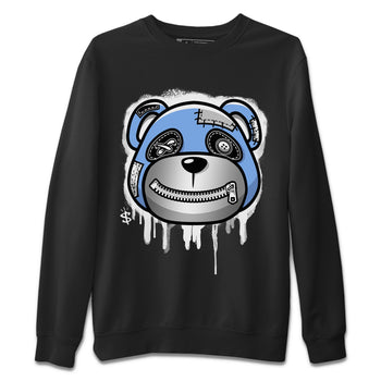Jordan 5 UNC Sneaker Match Tees Bear Face Sneaker Tees Jordan 5 UNC SNRT Sneaker Tees Unisex Shirts