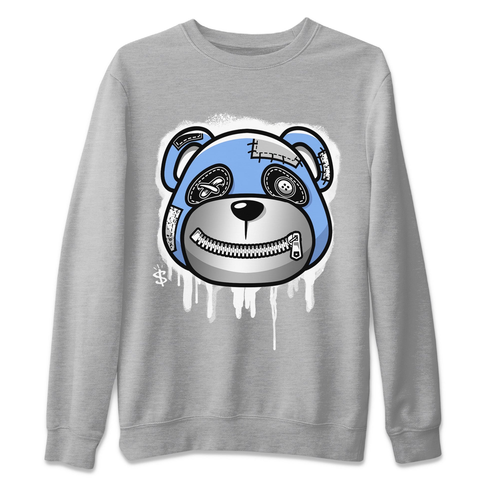 Jordan 5 UNC Sneaker Match Tees Bear Face Sneaker Tees Jordan 5 UNC SNRT Sneaker Tees Unisex Shirts