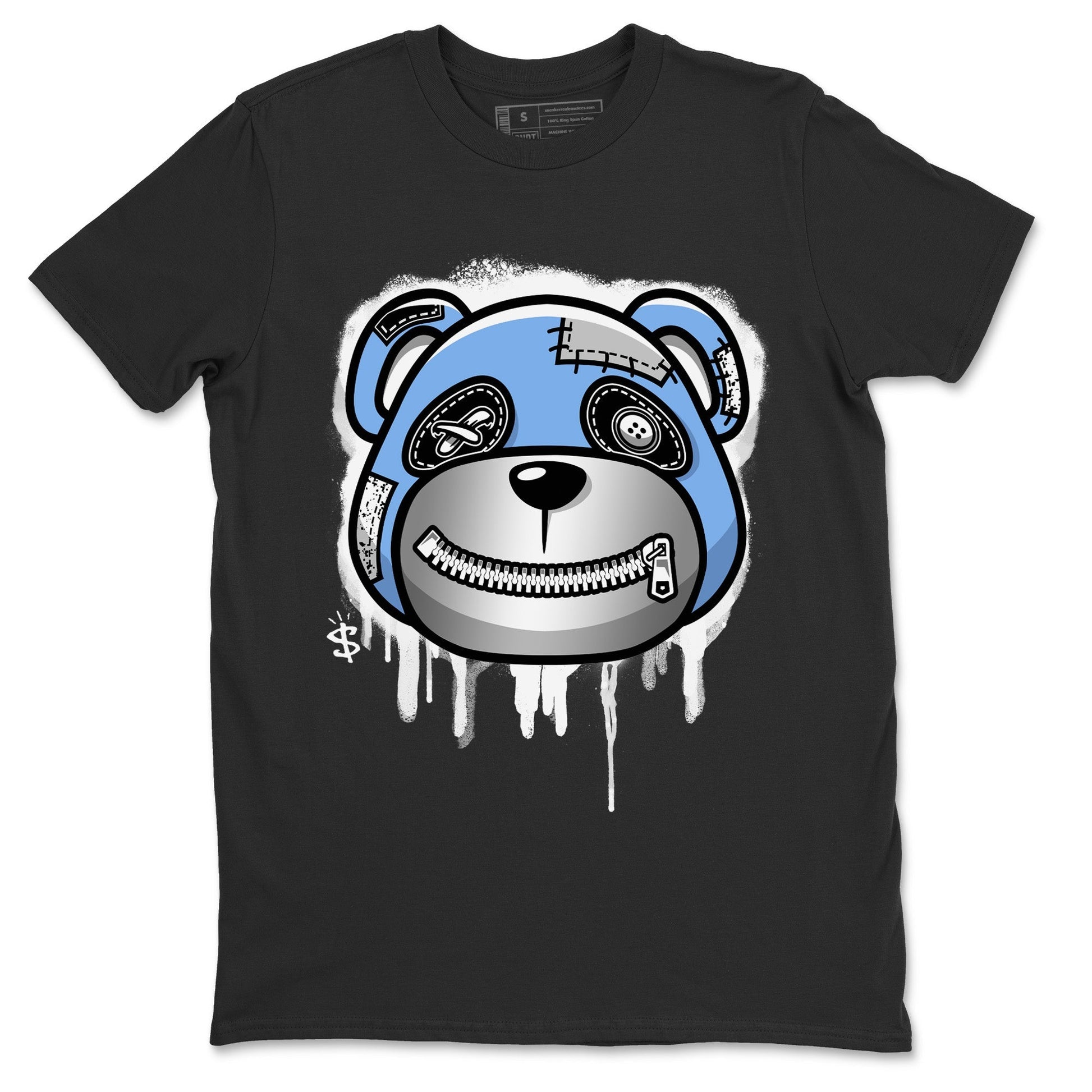 Jordan 5 UNC Sneaker Match Tees Bear Face Sneaker Tees Jordan 5 UNC SNRT Sneaker Tees Unisex Shirts