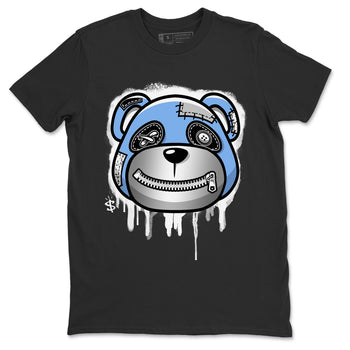 Jordan 5 UNC Sneaker Match Tees Bear Face Sneaker Tees Jordan 5 UNC SNRT Sneaker Tees Unisex Shirts