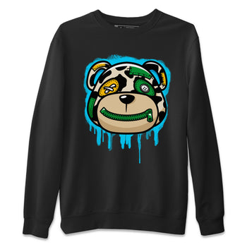 Dunk Chunky Dunky Tee Bear Face Sneaker Tees Dunk Chunky Dunky Sneaker Release Tees Unisex Shirts Black 2
