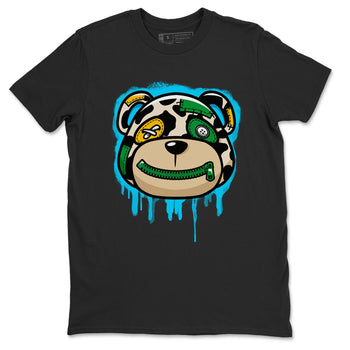 Dunk Chunky Dunky Tee Bear Face Sneaker Tees Dunk Chunky Dunky Sneaker Release Tees Unisex Shirts Black 2