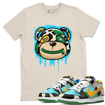 Dunk Chunky Dunky Tee Bear Face Sneaker Tees Dunk Chunky Dunky Sneaker Release Tees Unisex Shirts Natural 1