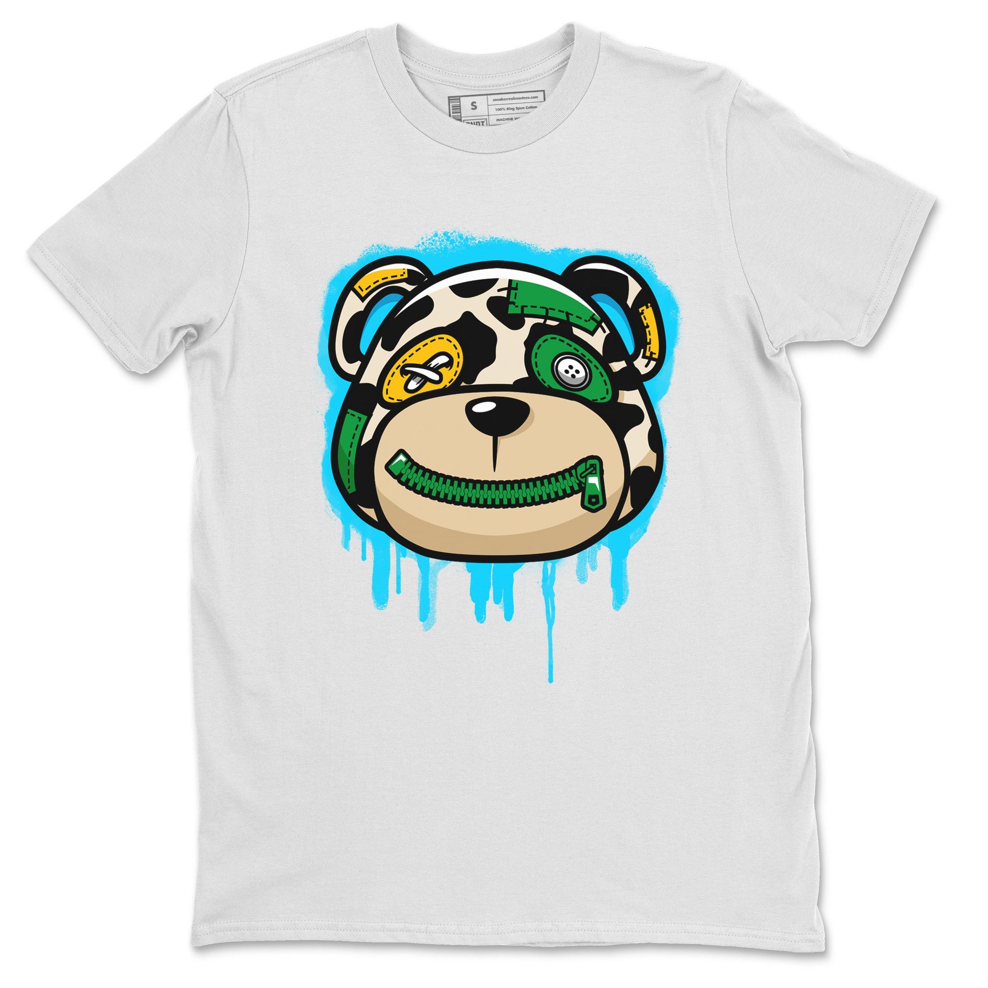 Dunk Chunky Dunky Tee Bear Face Sneaker Tees Dunk Chunky Dunky Sneaker Release Tees Unisex Shirts White 2