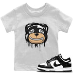 Dunk Panda Sneaker Match Tees Bear Face Sneaker Tees Dunk Panda Sneaker Release Tees Kids Shirts