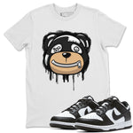 Dunk Panda Sneaker Match Tees Bear Face Sneaker Tees Dunk Panda Sneaker Release Tees Unisex Shirts