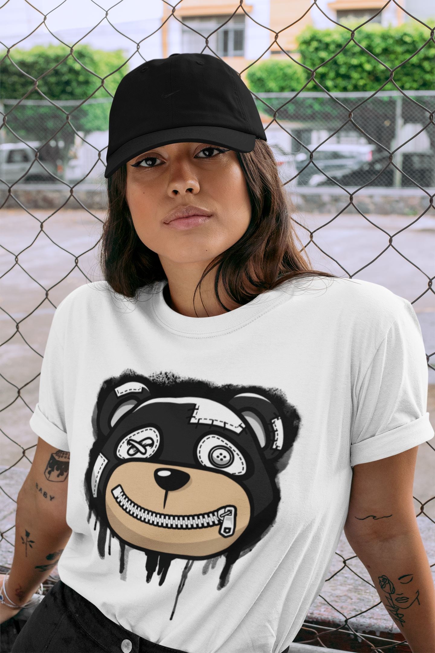 Dunk Panda Sneaker Match Tees Bear Face Sneaker Tees Dunk Panda Sneaker Release Tees Unisex Shirts