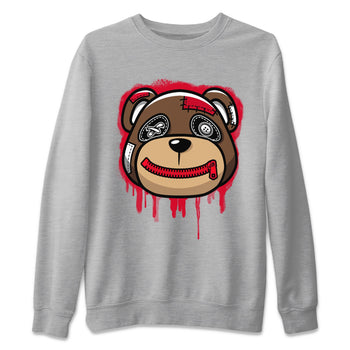 Jordan 1 Bred Patent Sneaker Match Tees Bear Face Sneaker Tees Jordan 1 Bred Patent Sneaker Release Tees Unisex Shirts