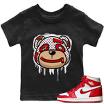 Jordan 1 Newstalgia Sneaker Match Tees Bear Face Sneaker Tees Jordan 1 Newstalgia Sneaker Release Tees Kids Shirts