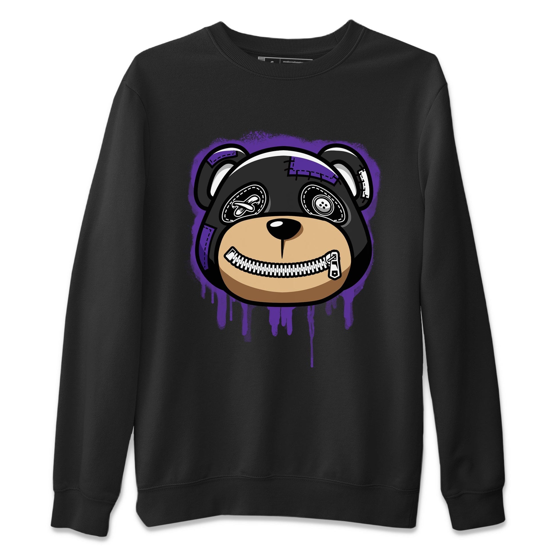 Jordan 13 Court Purple Sneaker Match Tees Bear Face Sneaker Tees Jordan 13 Court Purple Sneaker Release Tees Unisex Shirts