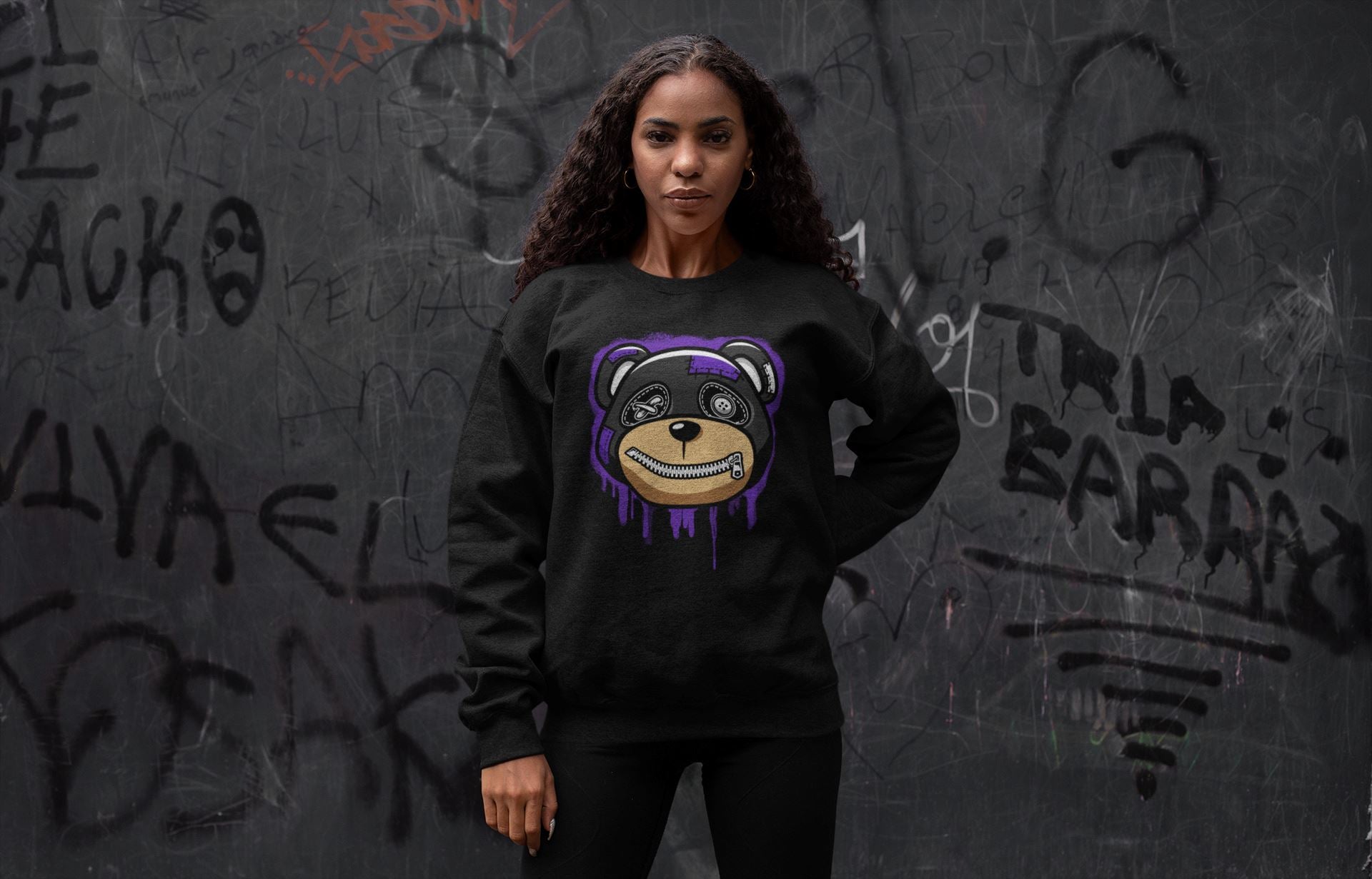 Jordan 13 Court Purple Sneaker Match Tees Bear Face Sneaker Tees Jordan 13 Court Purple Sneaker Release Tees Unisex Shirts