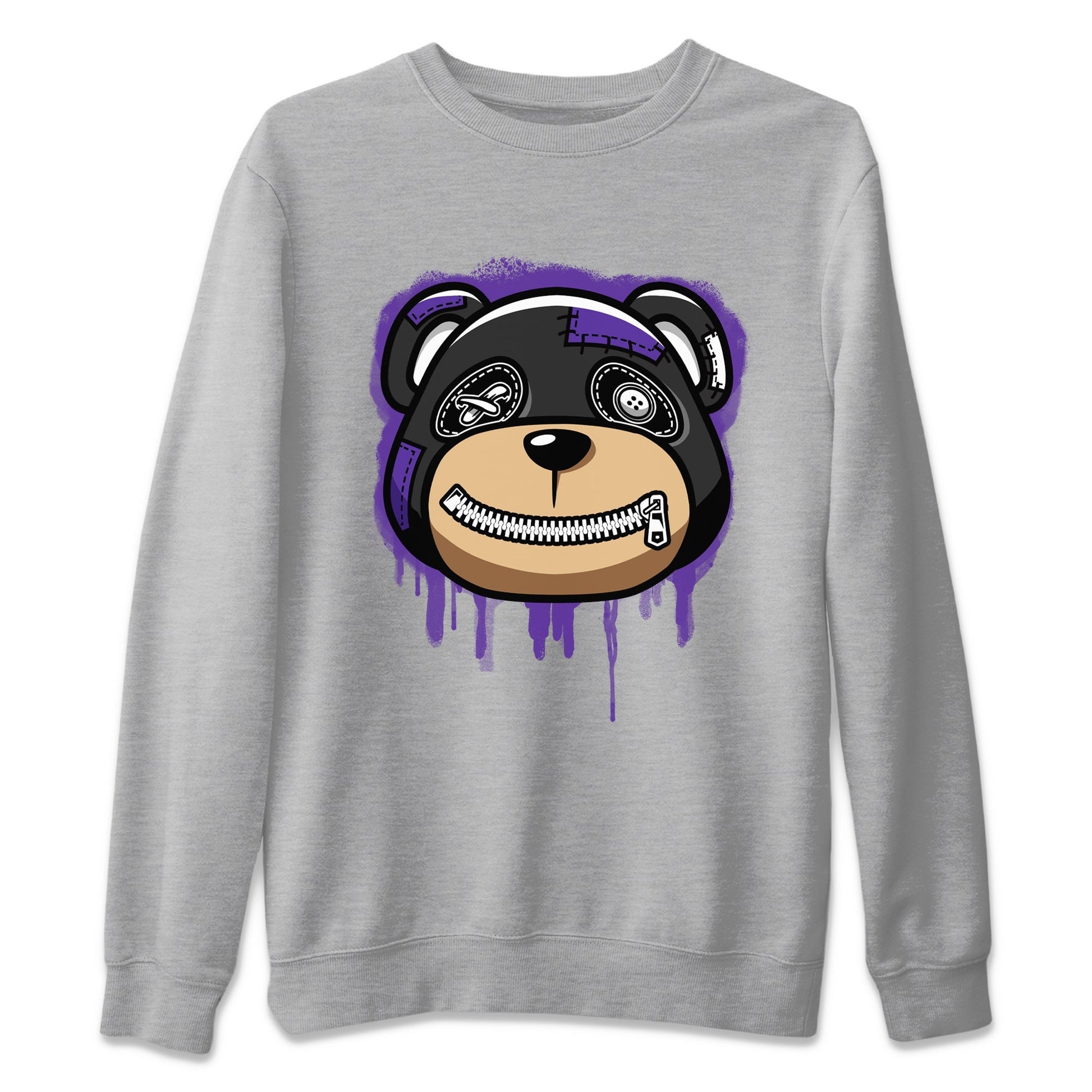 Jordan 13 Court Purple Sneaker Match Tees Bear Face Sneaker Tees Jordan 13 Court Purple Sneaker Release Tees Unisex Shirts