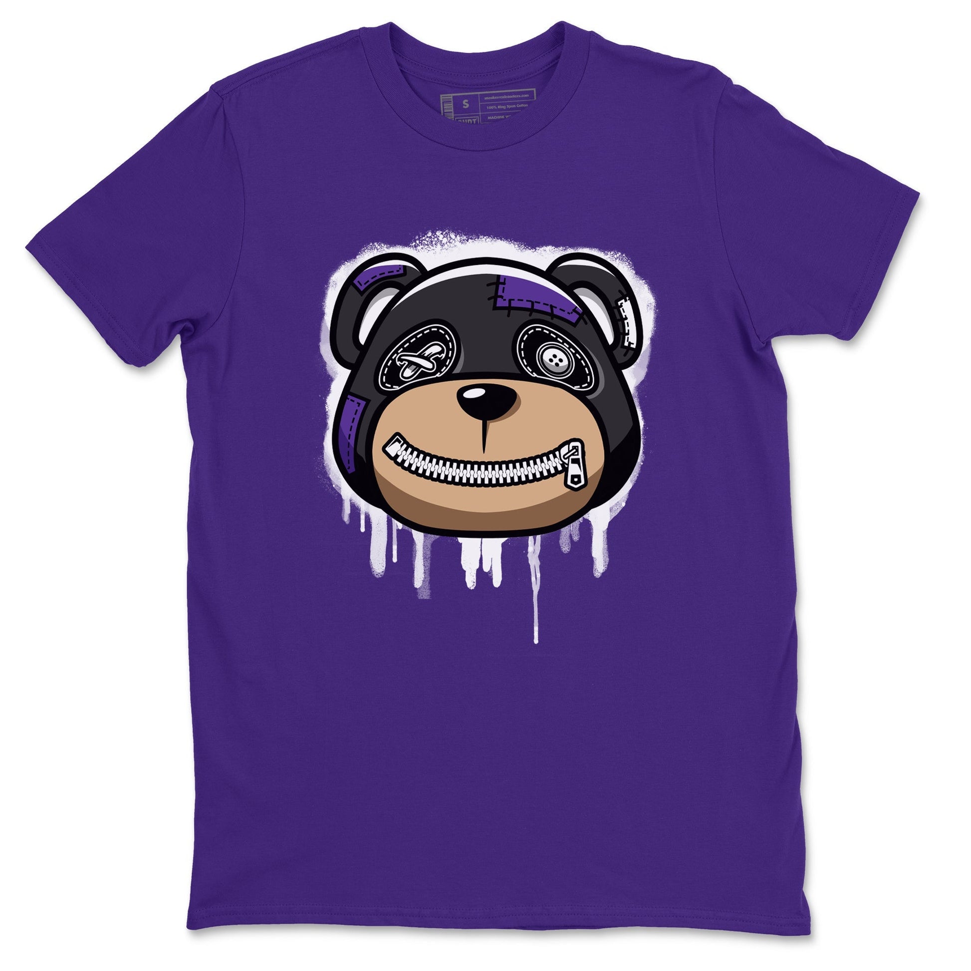 Jordan 13 Court Purple Sneaker Match Tees Bear Face Sneaker Tees Jordan 13 Court Purple Sneaker Release Tees Unisex Shirts