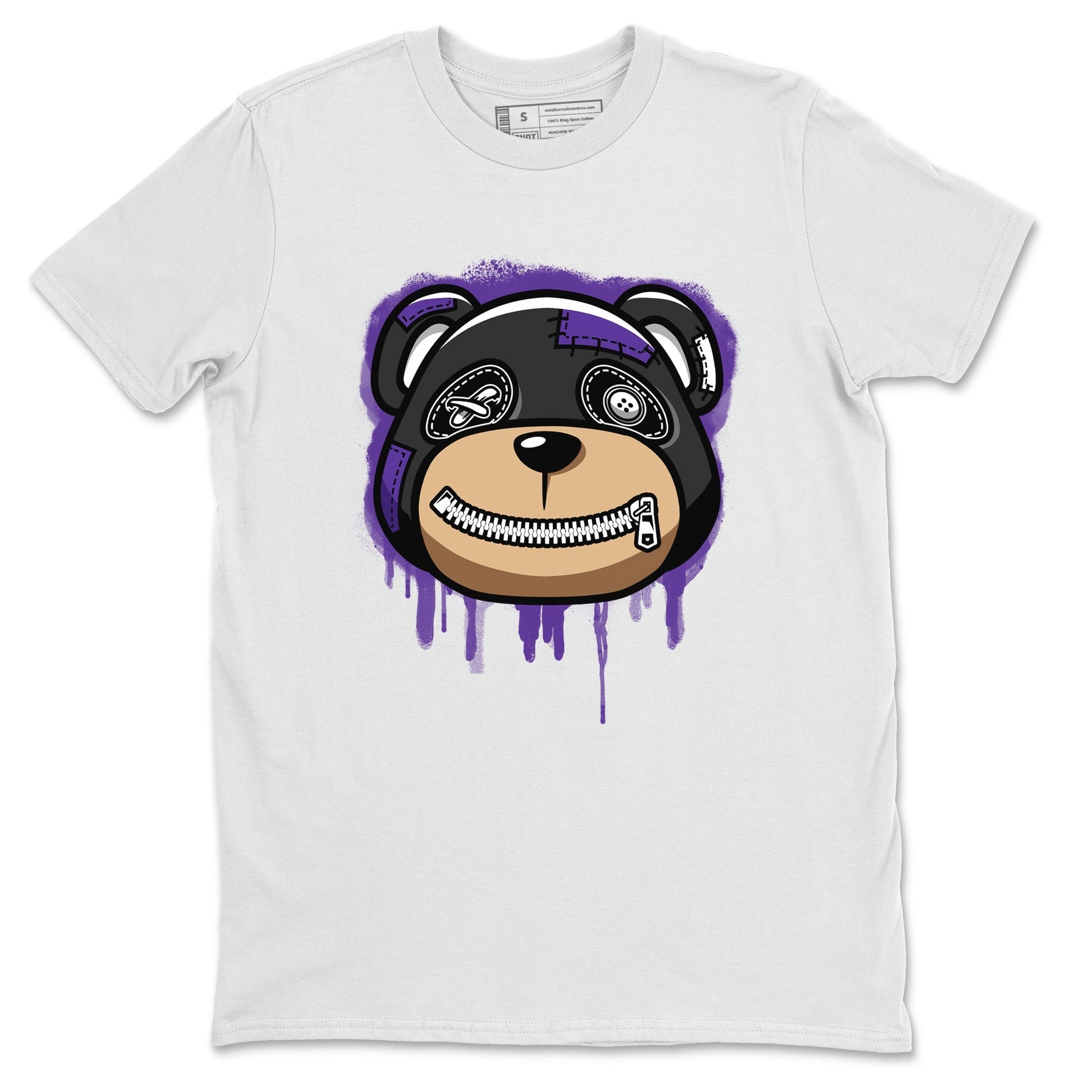 Jordan 13 Court Purple Sneaker Match Tees Bear Face Sneaker Tees Jordan 13 Court Purple Sneaker Release Tees Unisex Shirts