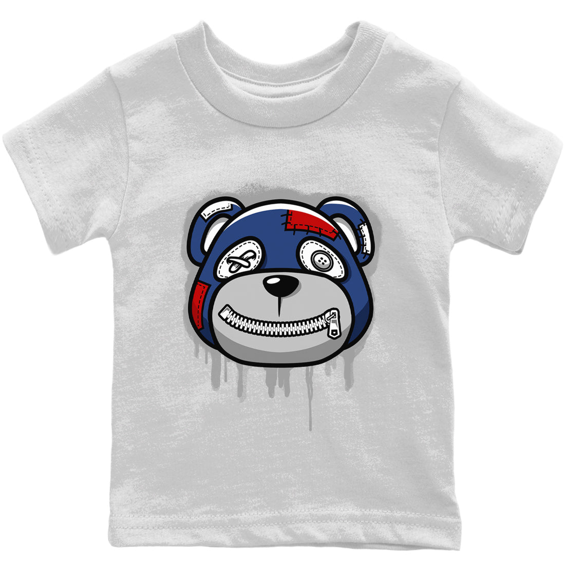 Jordan 13 French Blue Sneaker Match Tees Bear Face Sneaker Tees Jordan 13 French Blue Sneaker Release Tees Kids Shirts