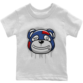 Jordan 13 French Blue Sneaker Match Tees Bear Face Sneaker Tees Jordan 13 French Blue Sneaker Release Tees Kids Shirts