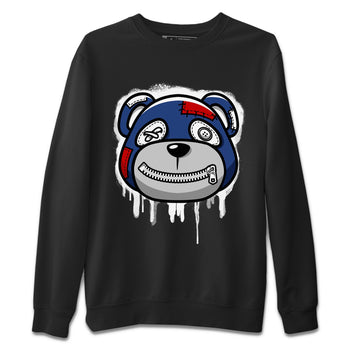 Jordan 13 French Blue Sneaker Match Tees Bear Face Sneaker Tees Jordan 13 French Blue Sneaker Release Tees Unisex Shirts