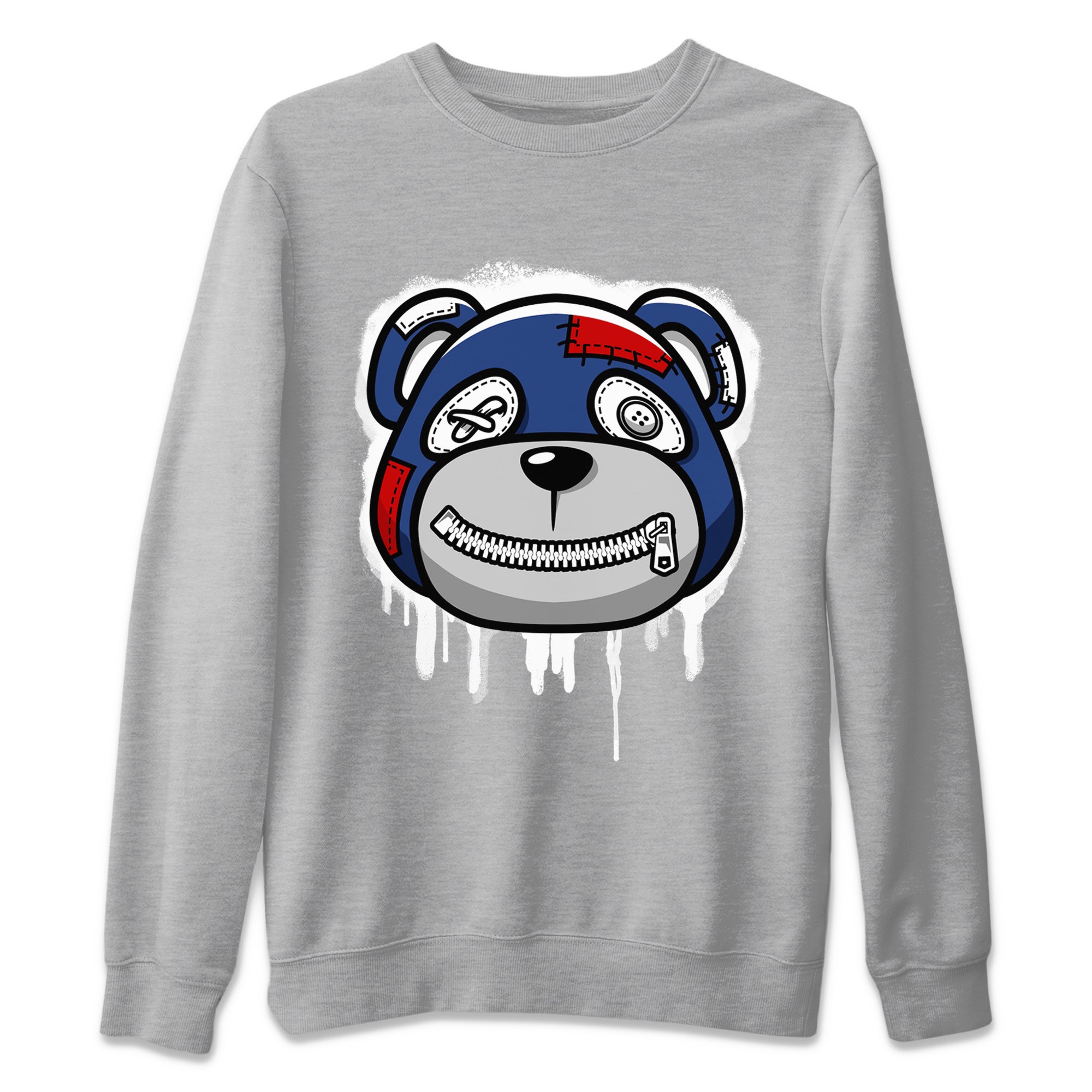 Jordan 13 French Blue Sneaker Match Tees Bear Face Sneaker Tees Jordan 13 French Blue Sneaker Release Tees Unisex Shirts