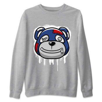 Jordan 13 French Blue Sneaker Match Tees Bear Face Sneaker Tees Jordan 13 French Blue Sneaker Release Tees Unisex Shirts