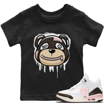 Jordan 3 Atmosphere Sneaker Match Tees Bear Face Sneaker Tees Jordan 3 Atmosphere Sneaker Release Tees Kids Shirts