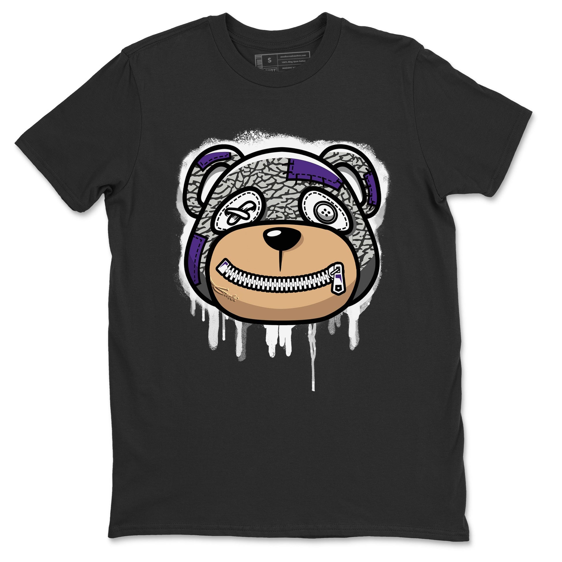 Jordan 3 Dark Iris Sneaker Match Tees Bear Face Sneaker Tees Jordan 3 Dark Iris Sneaker Release Tees Unisex Shirts