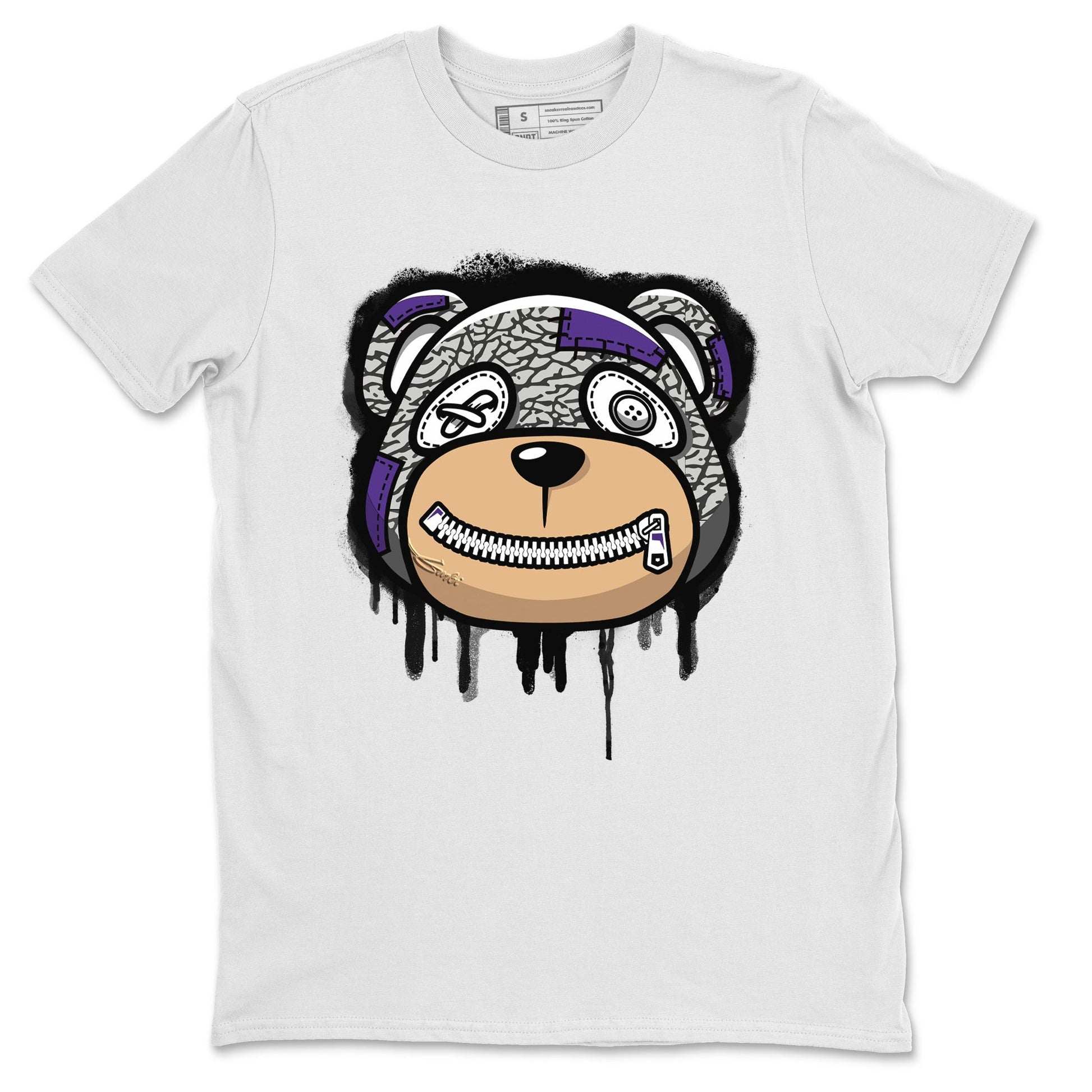 Jordan 3 Dark Iris Sneaker Match Tees Bear Face Sneaker Tees Jordan 3 Dark Iris Sneaker Release Tees Unisex Shirts