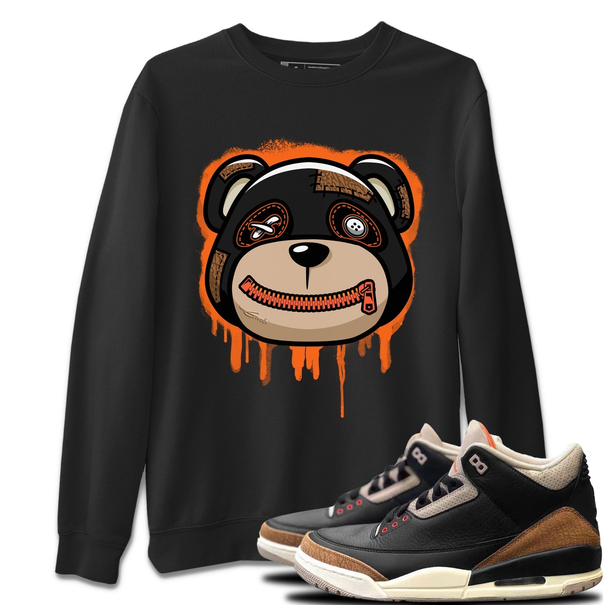 Jordan 3 Desert Elephant Sneaker Match Tees Bear Face Sneaker Tees Jordan 3 Desert Elephant Sneaker Release Tees Unisex Shirts