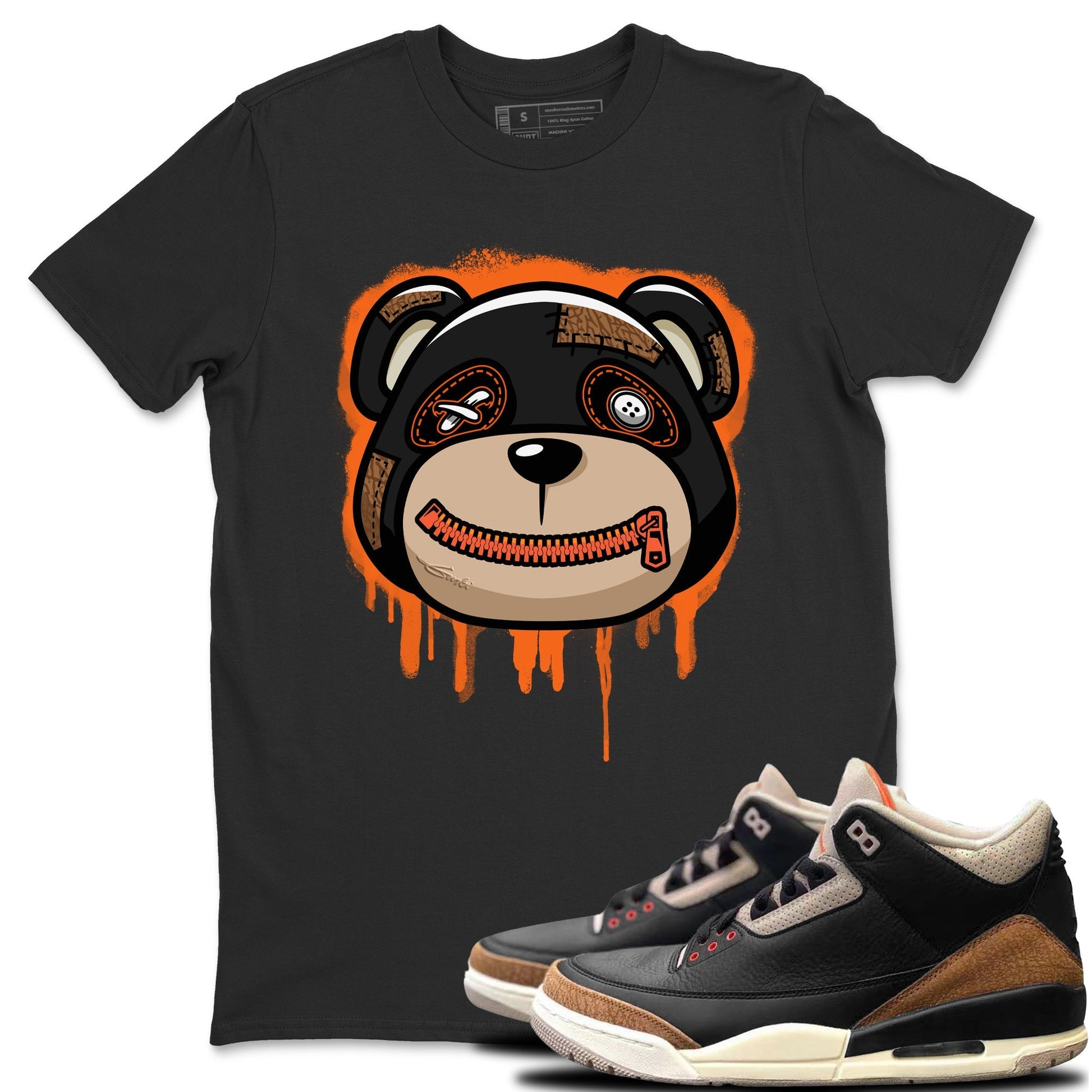 Jordan 3 Desert Elephant Sneaker Match Tees Bear Face Sneaker Tees Jordan 3 Desert Elephant Sneaker Release Tees Unisex Shirts