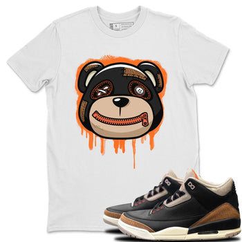 Jordan 3 Desert Elephant Sneaker Match Tees Bear Face Sneaker Tees Jordan 3 Desert Elephant Sneaker Release Tees Unisex Shirts