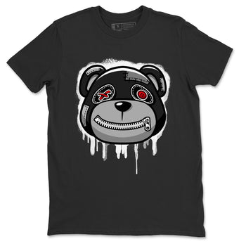 Jordan 4 Black Canvas Sneaker Match Tees Bear Face Sneaker Tees Jordan 4 Black Canvas Sneaker Release Tees Unisex Shirts