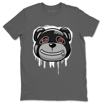 Jordan 4 Black Canvas Sneaker Match Tees Bear Face Sneaker Tees Jordan 4 Black Canvas Sneaker Release Tees Unisex Shirts