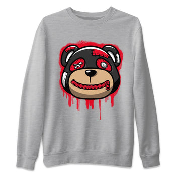 Jordan 4 Red Thunder Sneaker Match Tees Bear Face Sneaker Tees Jordan 4 Red Thunder Sneaker Release Tees Unisex Shirts
