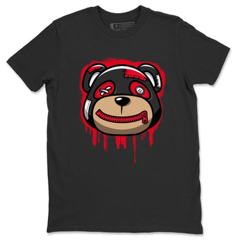 Jordan 4 Red Thunder Sneaker Match Tees Bear Face Sneaker Tees Jordan 4 Red Thunder Sneaker Release Tees Unisex Shirts